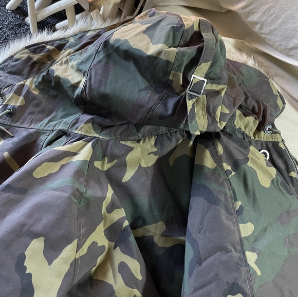 NWT $498 POLO RL RALPH LAUREN Camo Down Filled Bomber Jacket Coat Men’s Medium - Picture 9 of 14